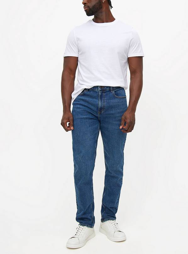 Everyday Mid Washed Denim Slim Fit Jeans  30L